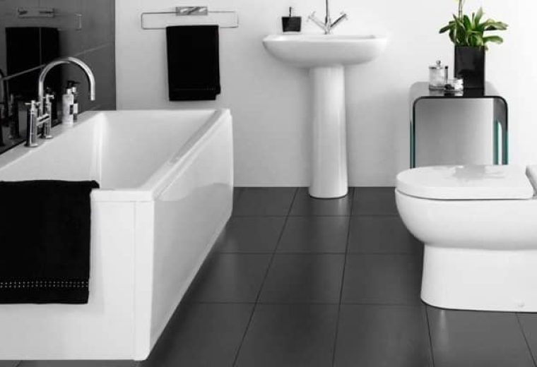 suelos cerámicos para el baño